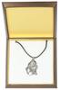 Basset Hound II - Dog Necklace In Gift Box, Silver-plated Locket for Dog Fan, Striking Pendant by Brand