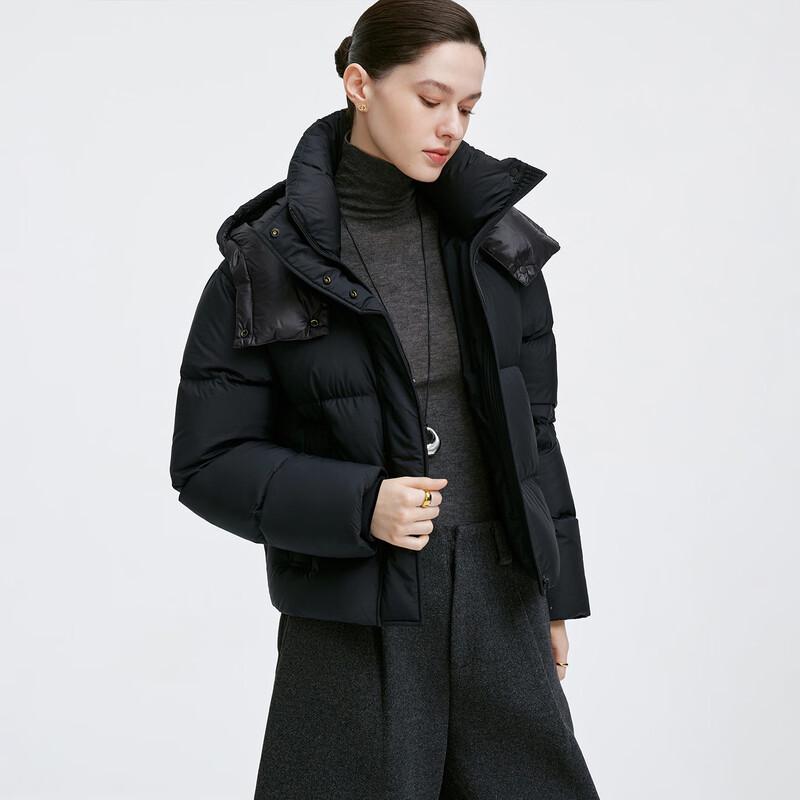 GIOVANNI VALENTINO Women's Hooded Winter Down Jacket