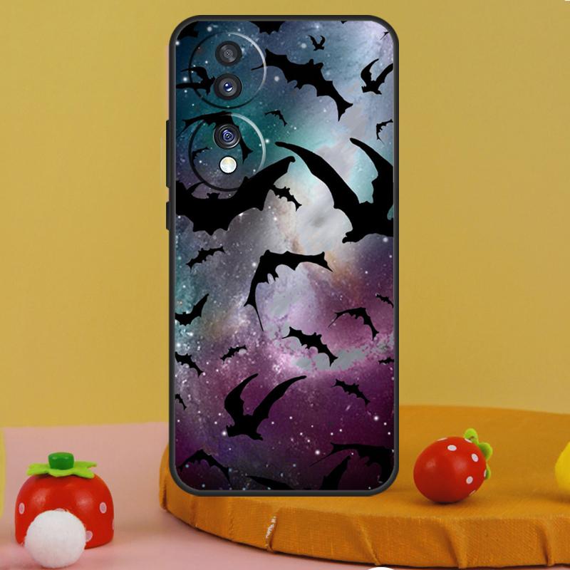 Vampire Bats Full Moon Halloween Case For Honor 200 Pro X9c X9a X8a X7a X6a X7 X8 X9 X8b X9b Magic 5 6 50 70 90 Lite Cover