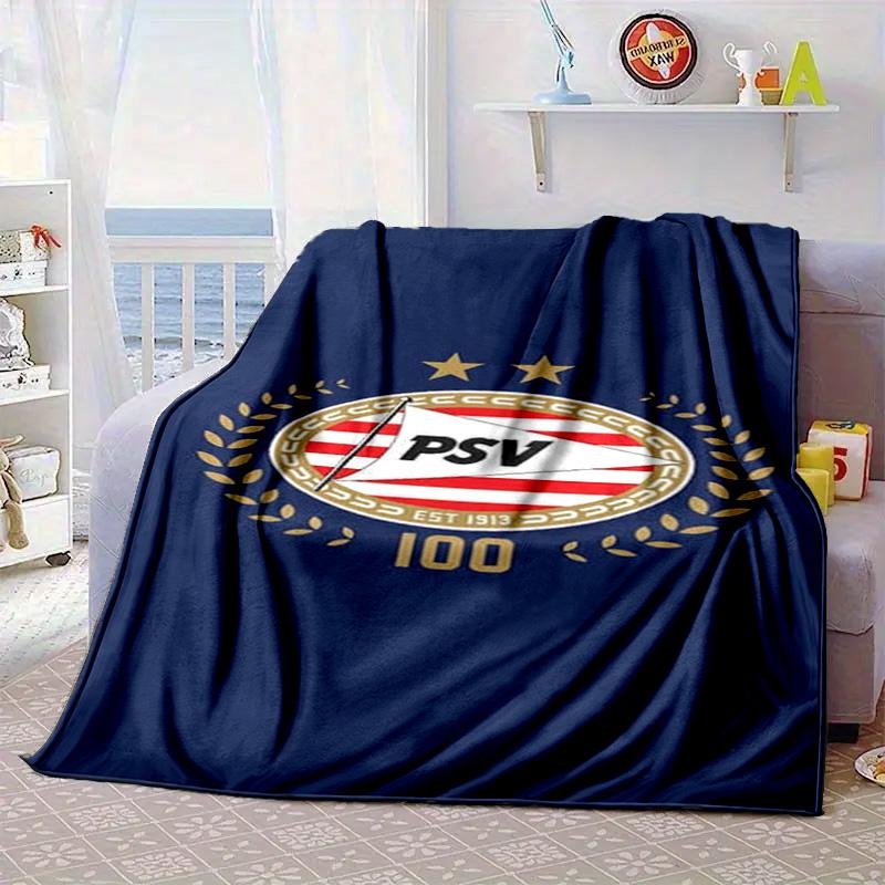 Psv Eindhoven Redesign Tragbare Decke/Weiche Decke Bettwäsche Decke Geeignet für Reisen Camping Wohnzimmer Büros Sofas Fan Geschenke