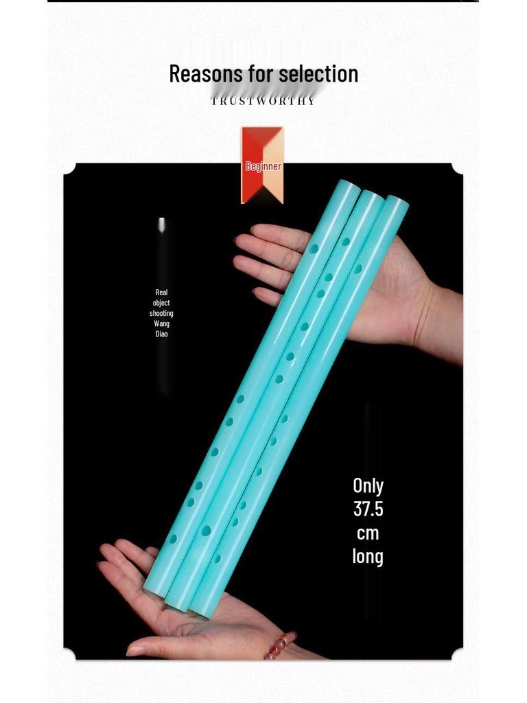 Beginner's Jade-Style Resin Flute: Drop-Resistant, Membrane-Free Transverse Flute with Tutorial