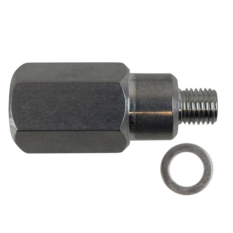 M12x1.5 Adapter To 1/2NPT Oil Pressure Sensor Cooling Water Temperature SensorFor LS Engine Series Cylinder
