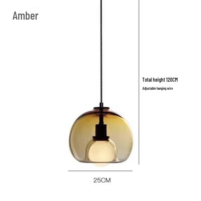 Nordic Minimalist Pendant Light: Elegant Designer Lighting for Restaurant, Bar, Bedroom, Stairwell, or Bedside
