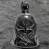 Guard Bell For Motorcycles Bikers Good Luck Bell Hanger Stylish Alloy Key Chain Motocycling Accessory For Men Women Riders