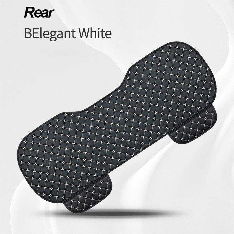 PU Leather Car Seat Cover Universal Seat Cushion Auto Chair Protective Cover Auto Protector Pad with Storage Pocket