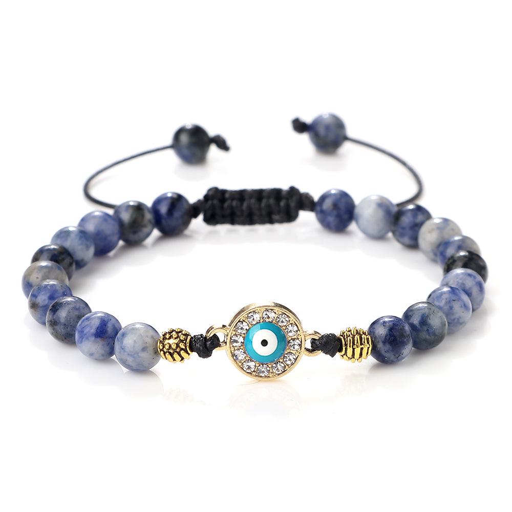 Devil's Blue Eye Zircon Bracelet: European & American Style Women's Jewelry