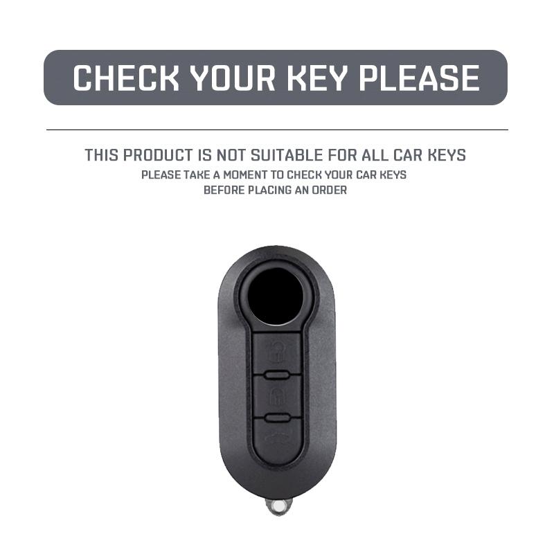 New Abs Carbon Fiber Car Key Cover Case Shell For Fiat 500 Ducato Panda 500L Punto Lancia Musa For Citroen Keychain Accessories
