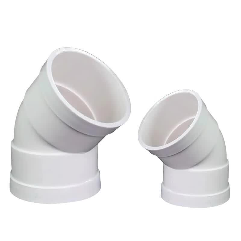 Changhong Industrial PVC Drain Pipe 45° Elbow