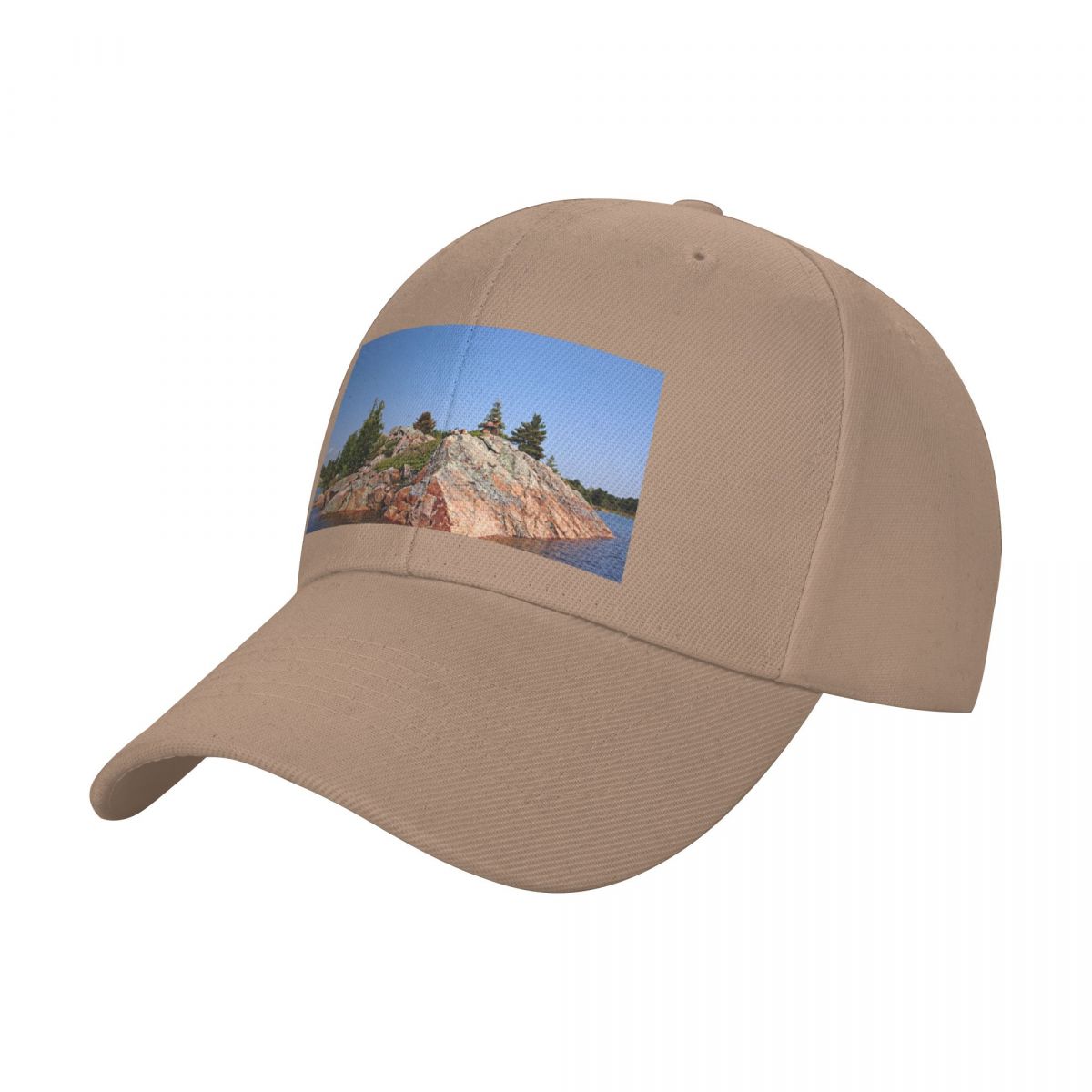Pink Rock Island Baseball Cap Wild Ball Hat Icon Trucker Cap Designer Man Women s