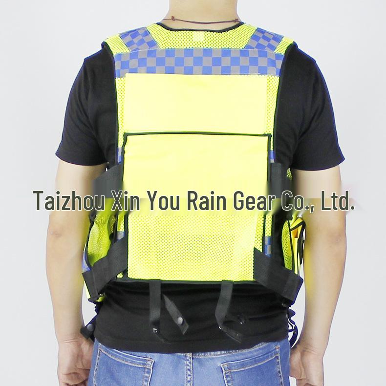 Fluorescent Yellow Reflective Traffic Safety Vest