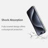 KZDOO For iPhone 15 Pro Magnetic Case Carbon Fiber Texture Leather+PC Phone Cover