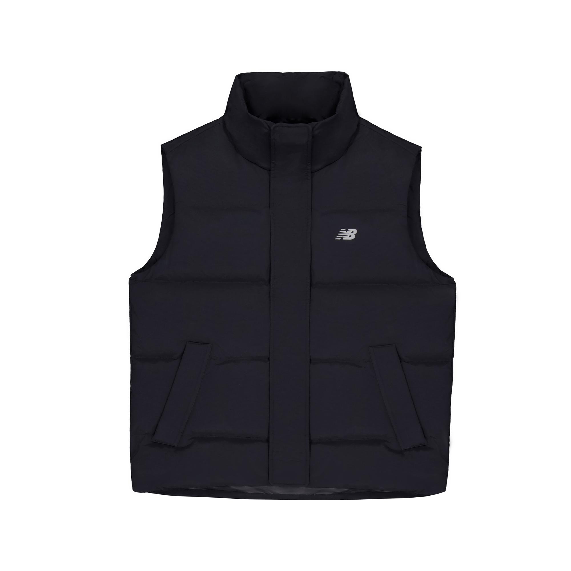 New Balance Down Vests Men s Black Hooded Moderate Other AMV53392-BK L