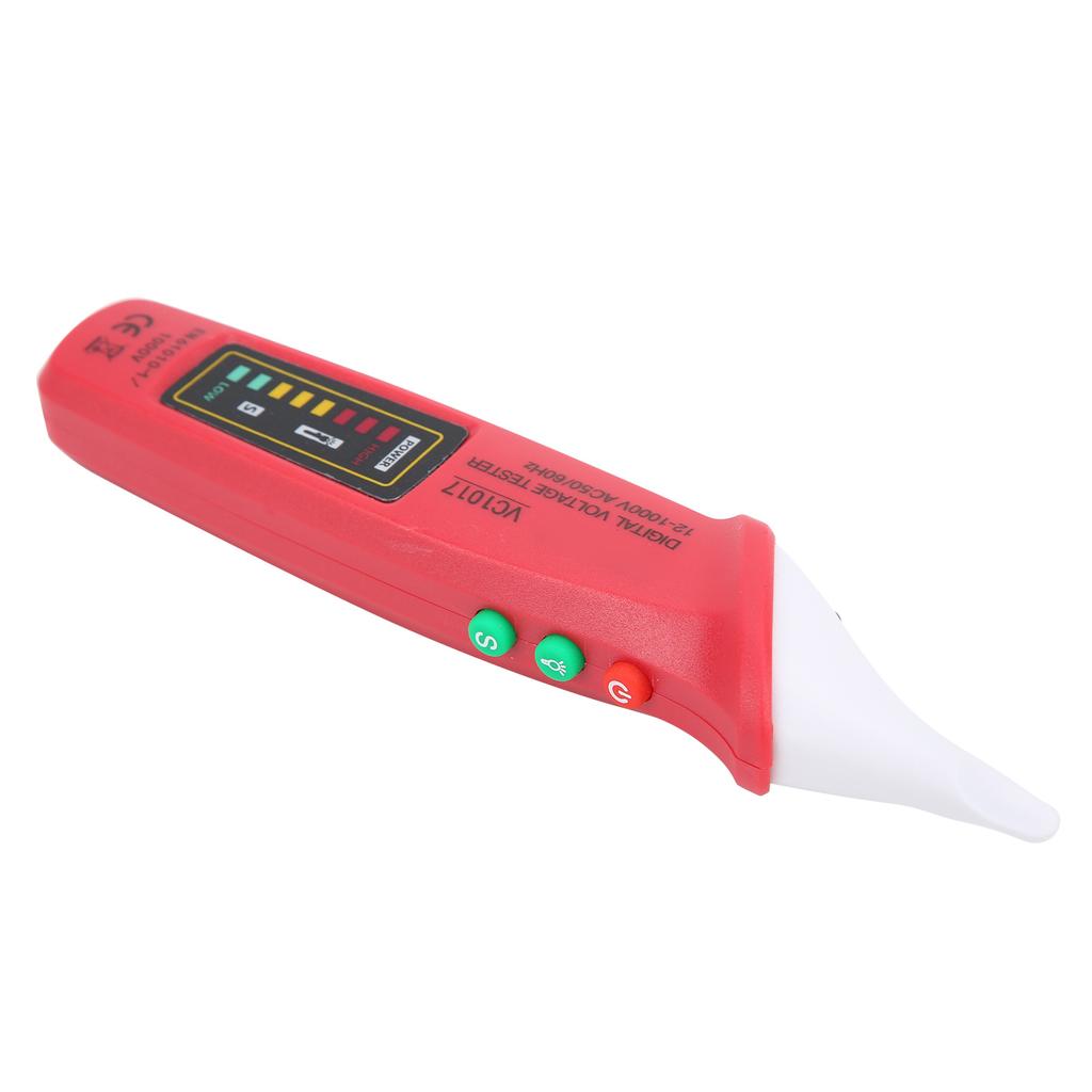 VC1017 Intelligent Digital Display Electric Test Pen AC Voltage Detector Tester for Testing