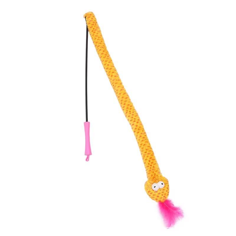 Catnip Silvervine Interactive Cat Toy Wand Dental Care Self-Entertainment Boredom Relief