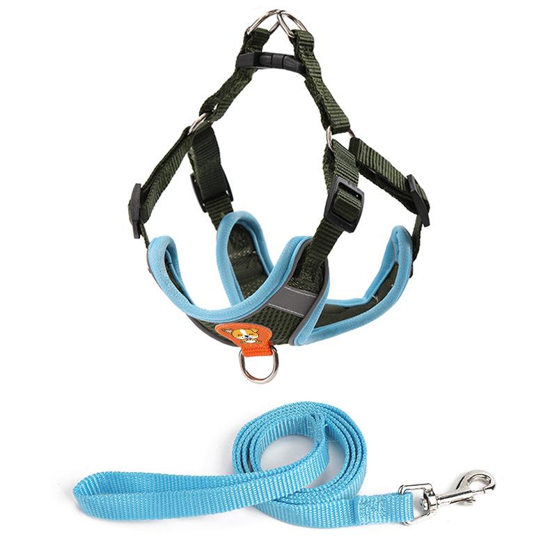 

Шлейка для собак, дышащая шлейка для домашних животных, жилет для маленьких и больших собак, аксессуары для тренировок на открытом воздухе, прогулки S