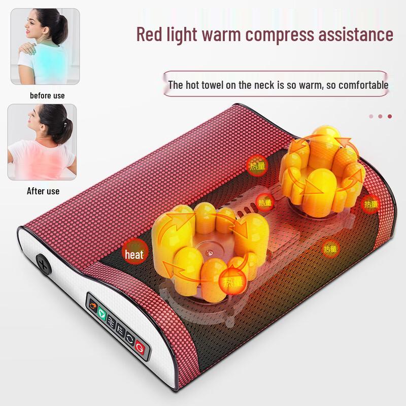 Smart Multi-functional Kneading Massage Pillow