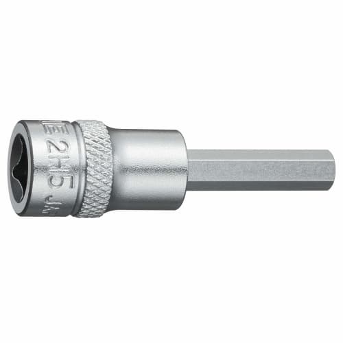 TONE Hexagon Socket 2H-05 Drive Angle 6.35mm (1/4") Width Across Flats 5mm