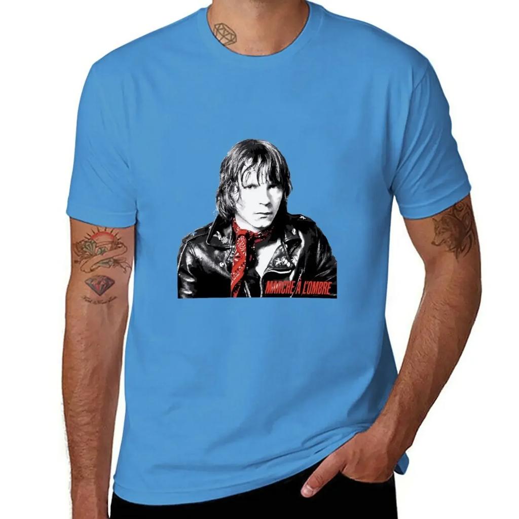 Renaud T-Shirt Blanks Tops Black T Shirts for Men