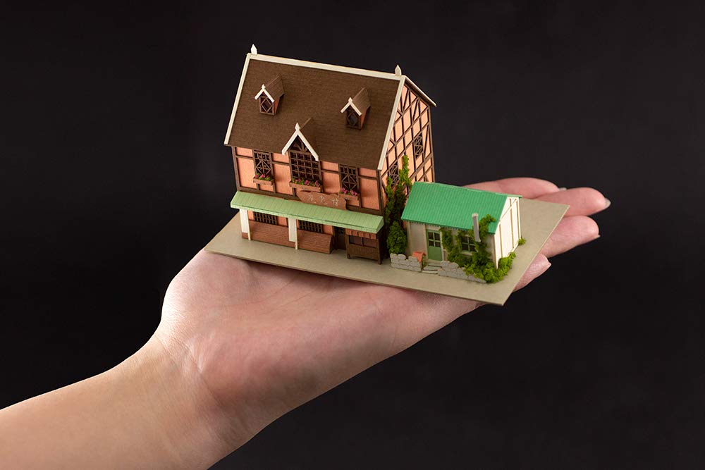 PM Office A Anitecture 03 Is the Order a Rabbit?? Ama Usagi & Sharo's House 1/150 Scale Paper Craft PP086