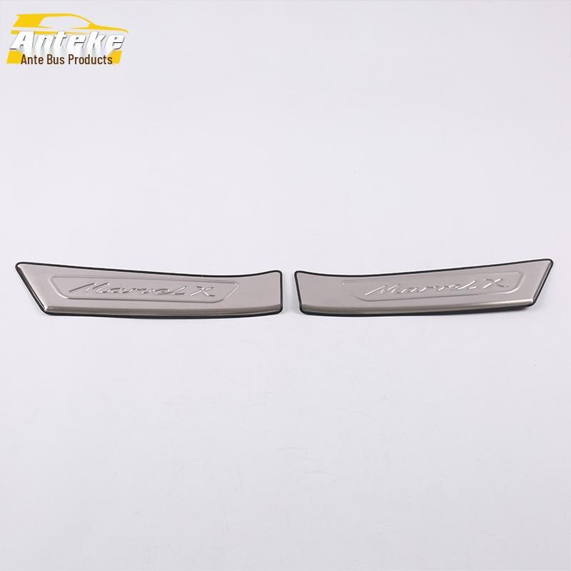 Fits 19 MARVEL-X Models: Rear Guard Plate & Trunk Tailgate Bumper Pedal Sequins.