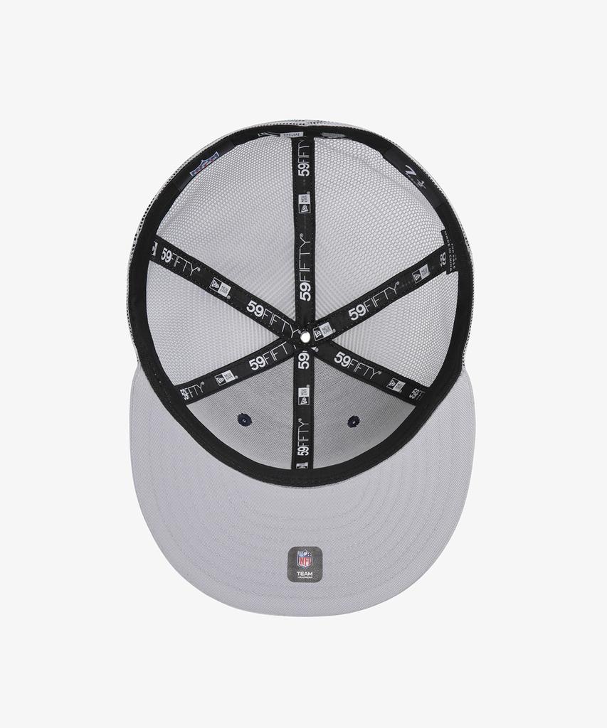 New Era Nfl Seattle Seahawks Basic Mesh Fitted Cap Ocean Blue/Dolphin Grey 15131683