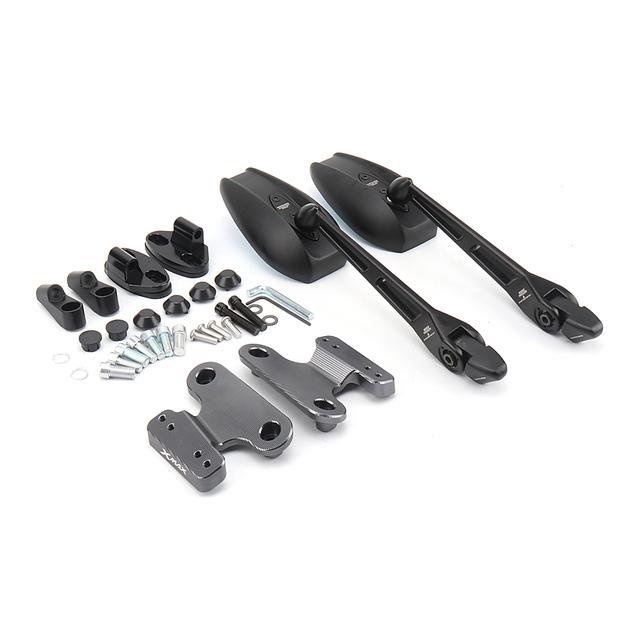 Motorcycle Accessories Side Mirrors Forward Moving Bracket Kit Rearview Mirror For YAMAHA XMAX 300 XMAX300 X-MAX 300 2023