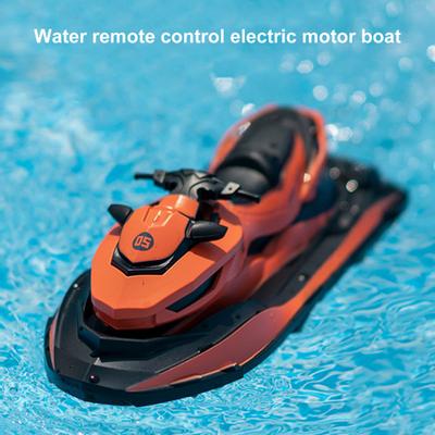 Remote Control Boat Water-proof Low Resistance Plastic High Speed Electronic Remote Control