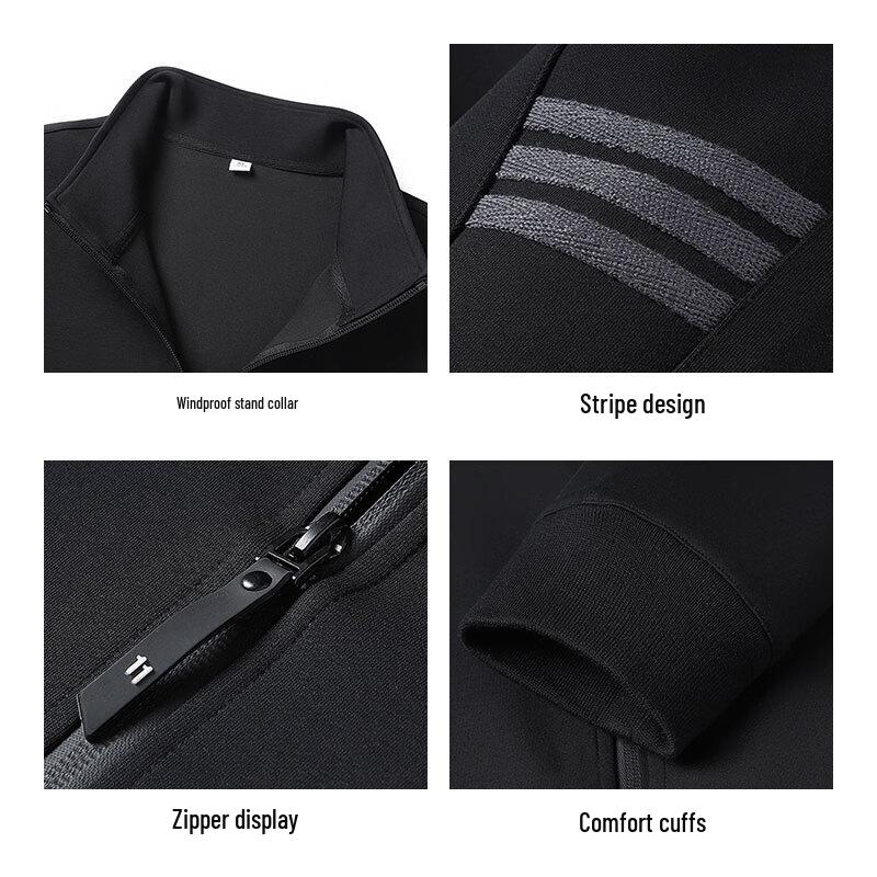 EASTERN CAMEL Men's Casual Stand-up Collar Jacket