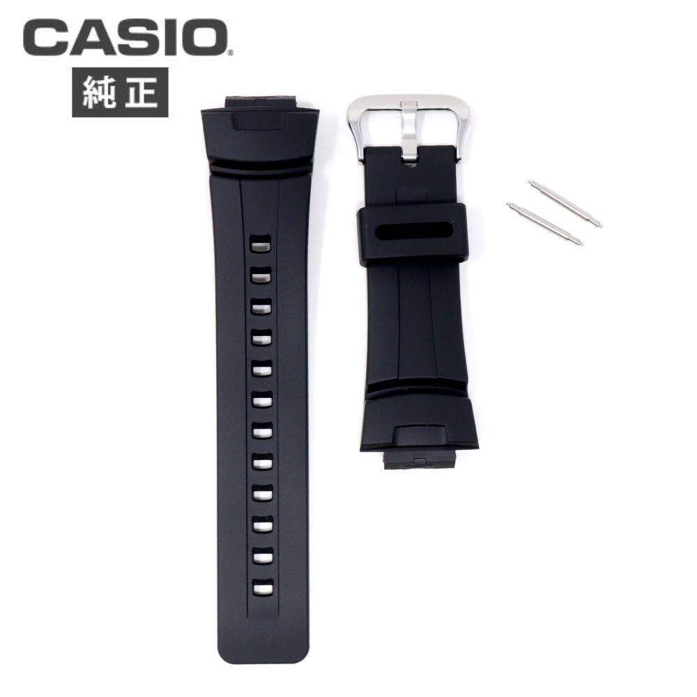 Casio Band for with Spring G-SHOCK G-100, G-101, G-200, G-2110, G-2300, Bars, Black.