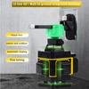 New 4D 16 Line Auto Self-Leveling Measuring Tools 360° Horizontal and Vertical Cross Green Laser Level High Precision Laser Level