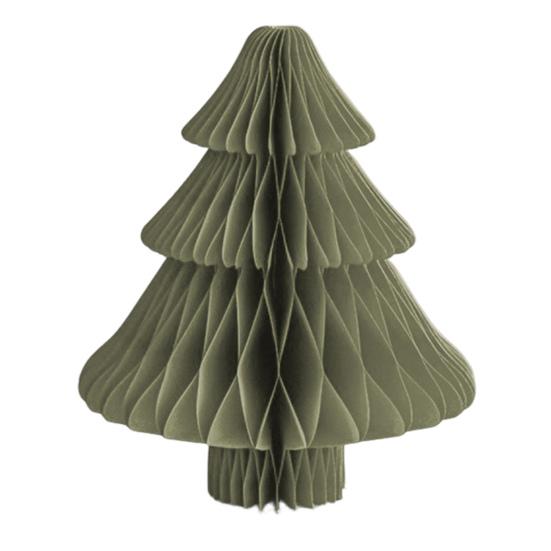 Honeycomb Paper Christmas Tree 3D Foldable Accordion Xmas Tree Winter Tabletop