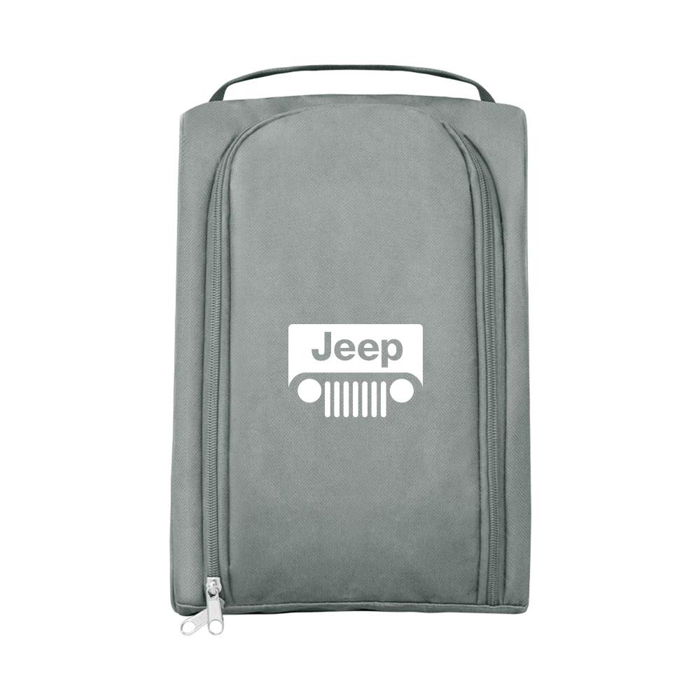 Car Emblem Shoes Storage Bag Organizer Interior Accessory Auto Styling For Jeep Grand Cherokee Wrangler Renegaed Compass JPB JK AMP1