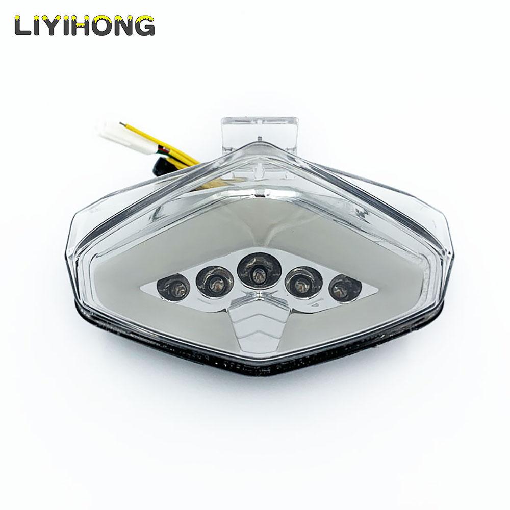 

For HONDA CB1000R 2008-2013 CBR600F LED Blinker Tail Light Motorcycle Turn Signal Light Rear Brake Taillight CB 1000R CB1000 R чистий