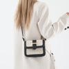 Chic Street Style Pu Shoulder Bag Medium Square Crossbody Bag 2024 Spring Fashion