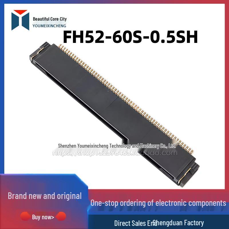 

FH52-60S 0.5mm 60P FPC/FFC Ribbon Cable Connector by Hirose