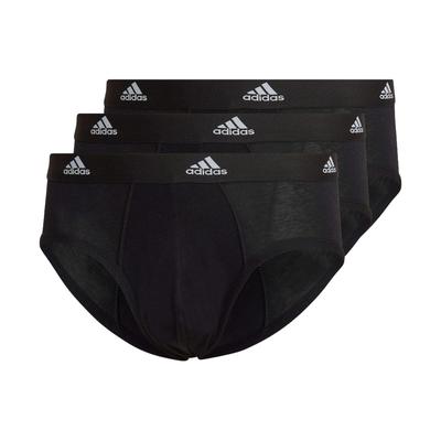 Active Flex Letter Logo Print Triangle Underwear 3-Pack Men Underwear Black GB0807