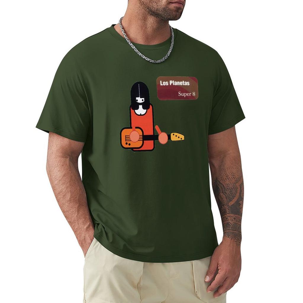Los Planetas Super 8 May T-Shirt aesthetic clothes graphic t shirt mens big and tall t shirts