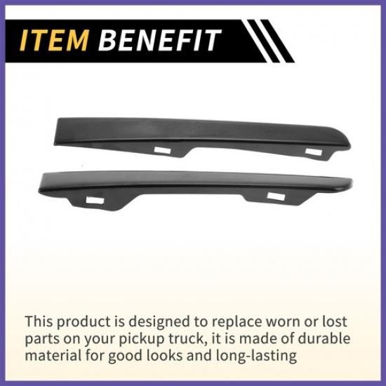 Pair Front Bumper Grille Headlight Filler for Toyota Tacoma No.5251335020