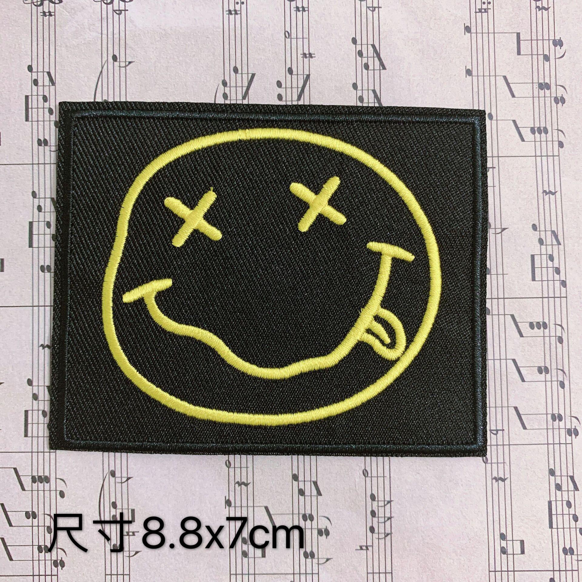 

Цветная нашивка на одежду, значок в стиле панк, обувь и шляпа, наклейка на ткань с компьютерной вышивкой, самоклеящаяся наклейка 14 * 10 starting for a single model