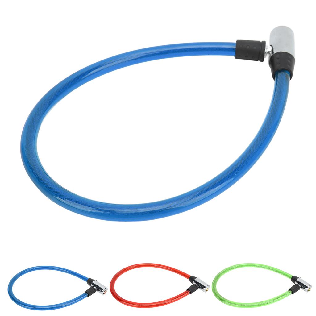 Bike Lock Cable Portable Size  Material Easy  Steel Wire  Lock Cable for Gate for Bike for Motorcycle