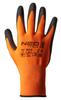 Work gloves, nitrile-coated polyester (sandy), 4131X, size 10