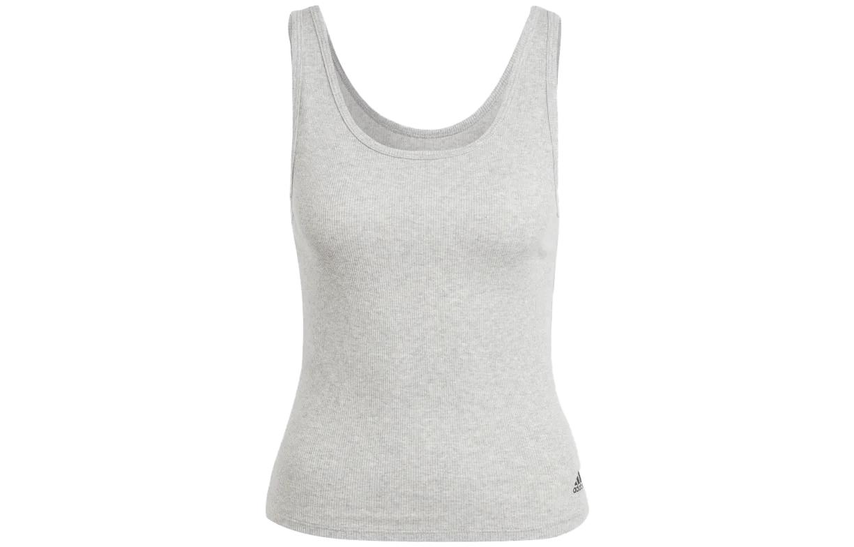 Adidas Tank Tops Women s Gray Straight Fit GB7768 L