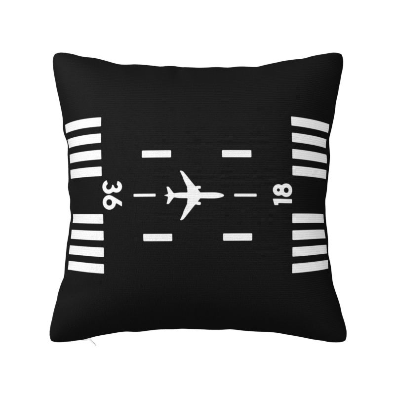 Born To Fly Flight Pilot Modern Pillow Cover Home Decor Flying Aviation Aviator Chair Cushion 30x30cm 12x12in