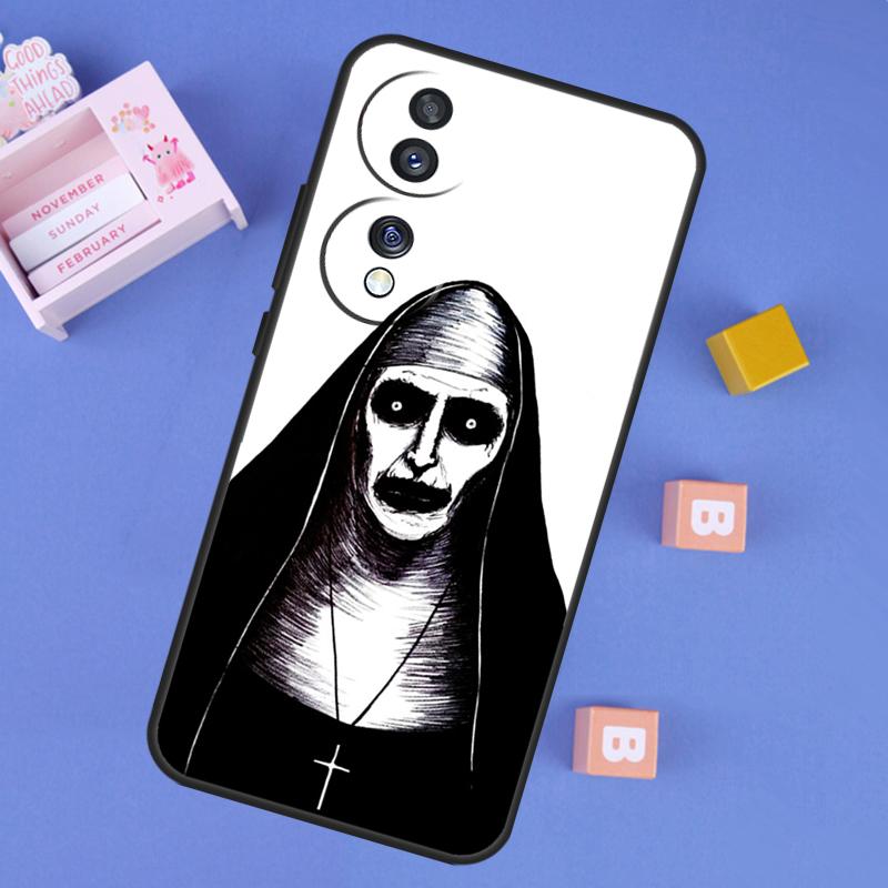 

The Nun Valak Horror Case For Honor 400 Pro 200 70 90 Lite X9a X9b X9c X9d X8b X8c Win RT Magic 8 5 6 7 Pro Cover Honor X9a