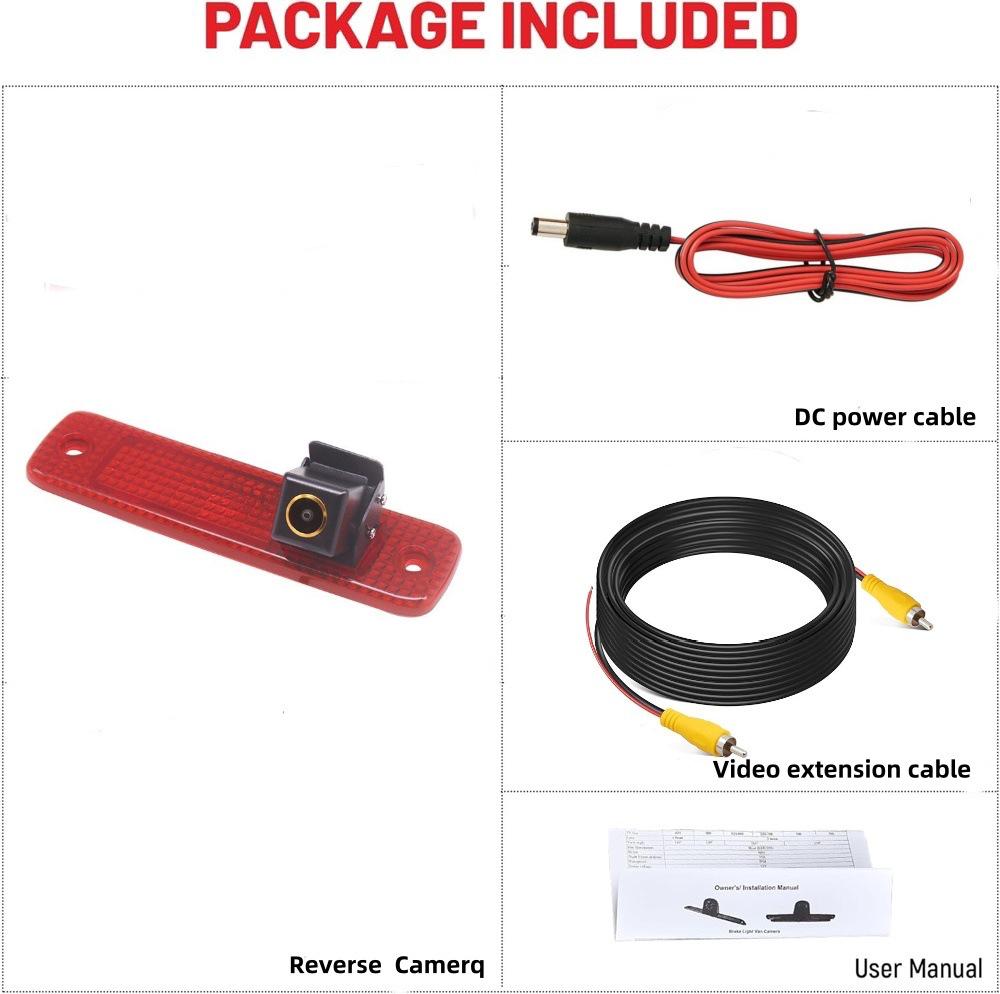 

Ford Transit MK7 (2006-2013) AHD 1080P Brake Light Reversing Camera