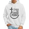 Men's Raglan Long Sleeve Hooded Sweatshirt