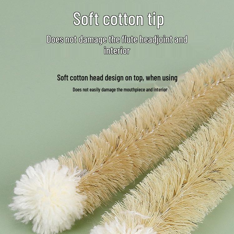 Bamboo Dongxiao Flute Cleaning Brush - Xiao, Nanxiao, Shakuhachi Maintenance Accessory