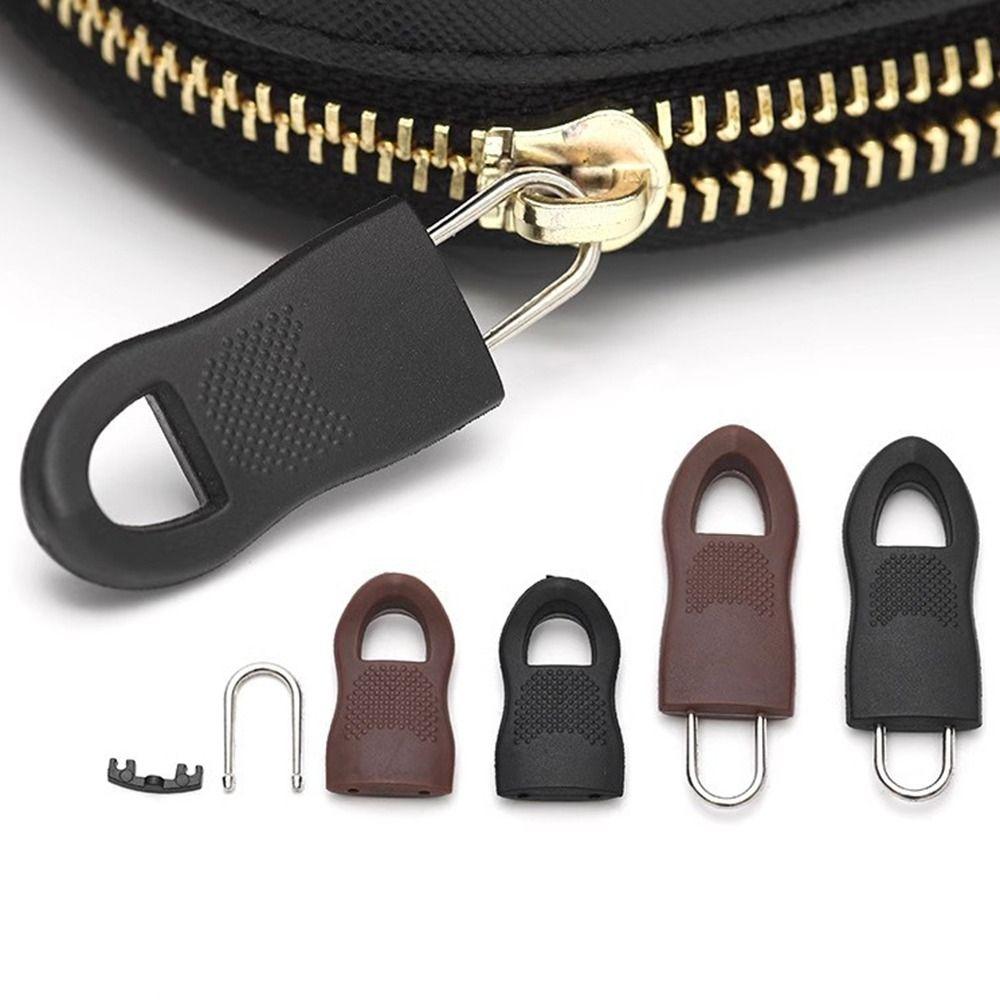 5/8Pcs Markers Detachable Zipper Puller Removable Zipper Head Repair Kits Backpack Clothes Jackets