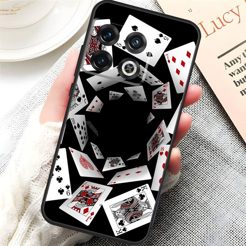 Las Vegas Casino Poker Fodral För OnePlus 15 13 13R 13T 12 12R 10T 11 10 Pro OnePlus Nord CE 5 3 4 Lite N20 N30 Fodral
