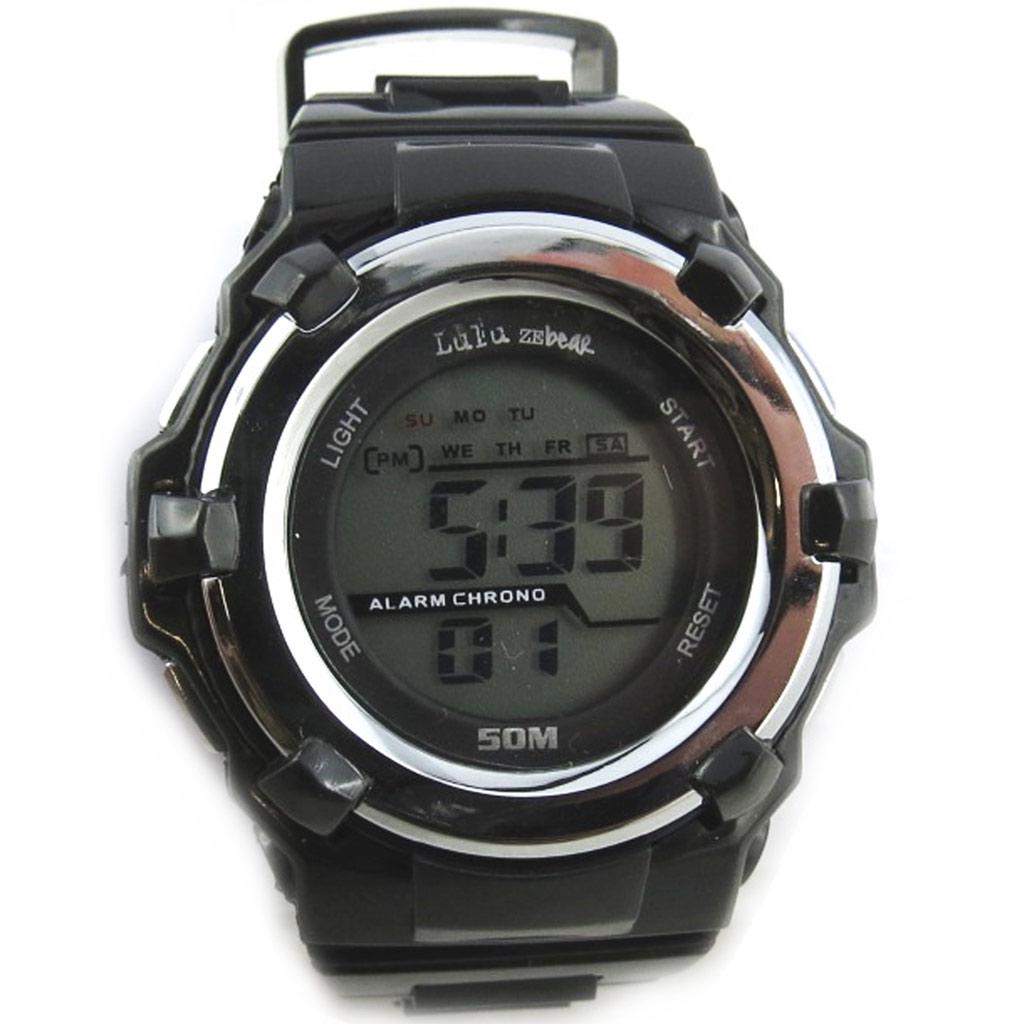 LULU CASTAGNETTE [N2349] - Designer Watch 'Lulu Castagnette' Black